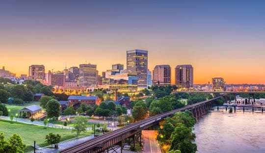 Richmond skyline