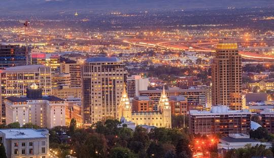 Salt Lake City skyline